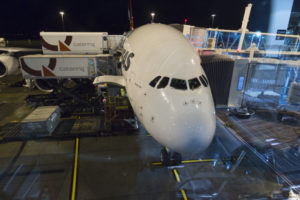 Melbourne Airport awaiting departure