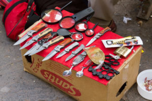 street vendor wares